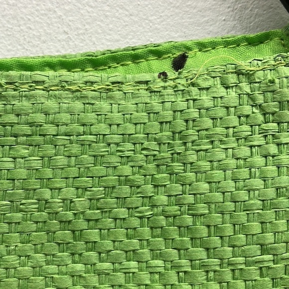 Y2K Paisley bedazzled wood handle bag preowned - Picture 4 of 8